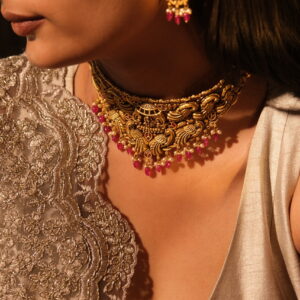 SOUTH INDIAN / TEMPLE CHOKER SET