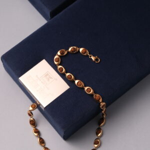 ROSE GOLD RUDRAKSH MALA