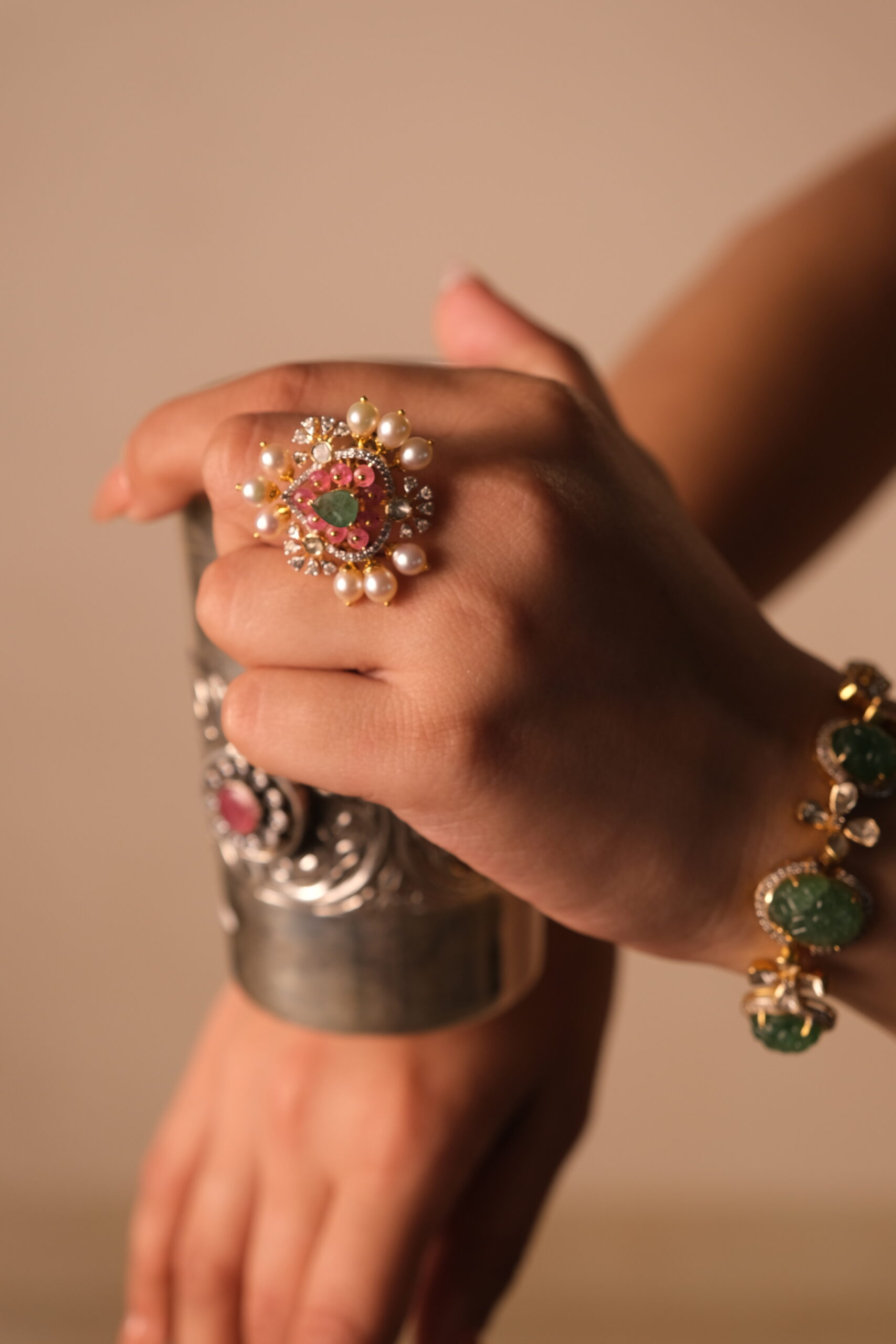 REAL POLKI RING