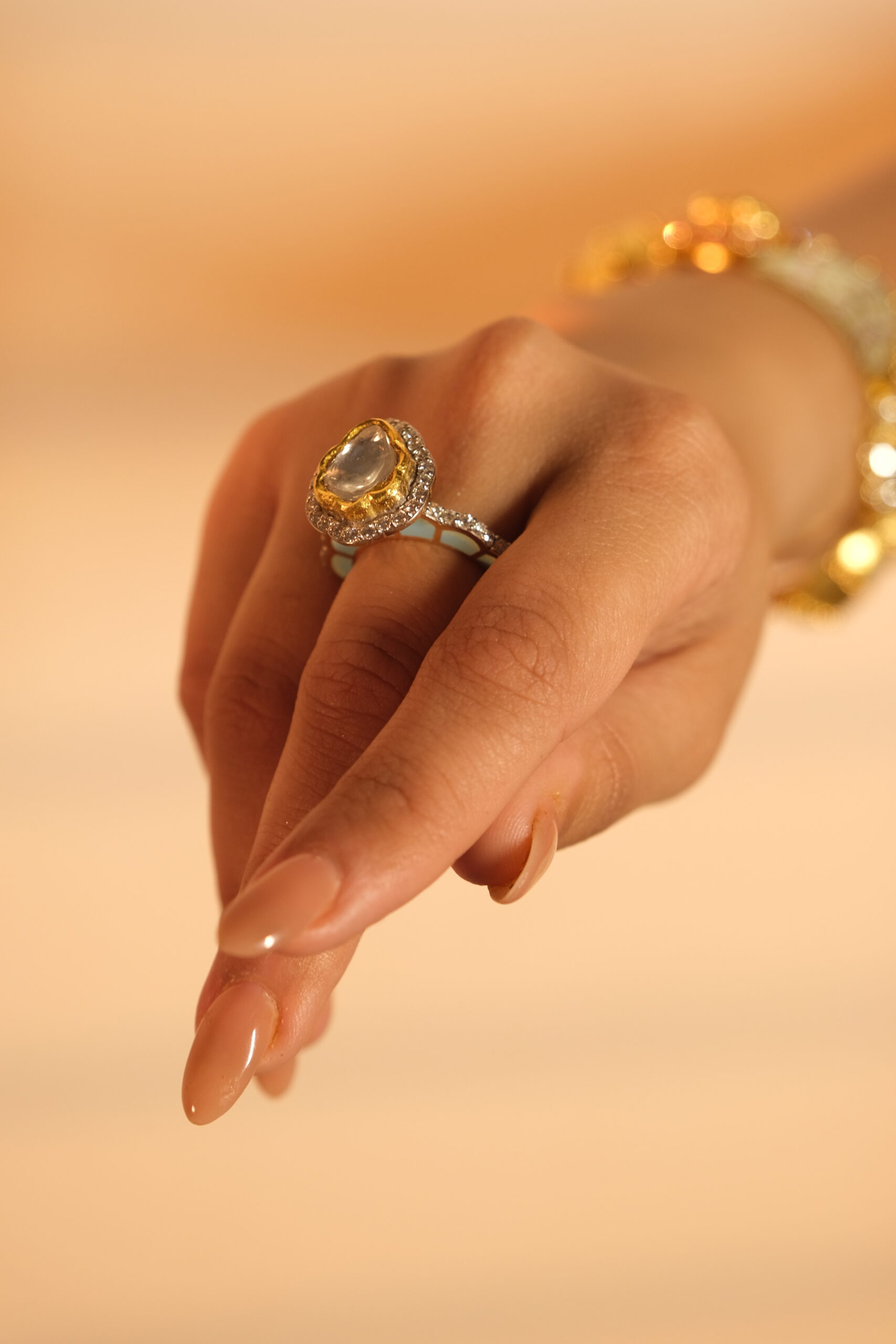 REAL POLKI RING