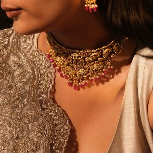 SOUTH INDIAN / TEMPLE CHOKER SET
