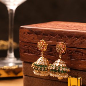 POLKI JHUMKI SET