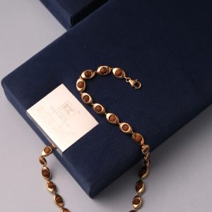 ROSE GOLD RUDRAKSH MALA